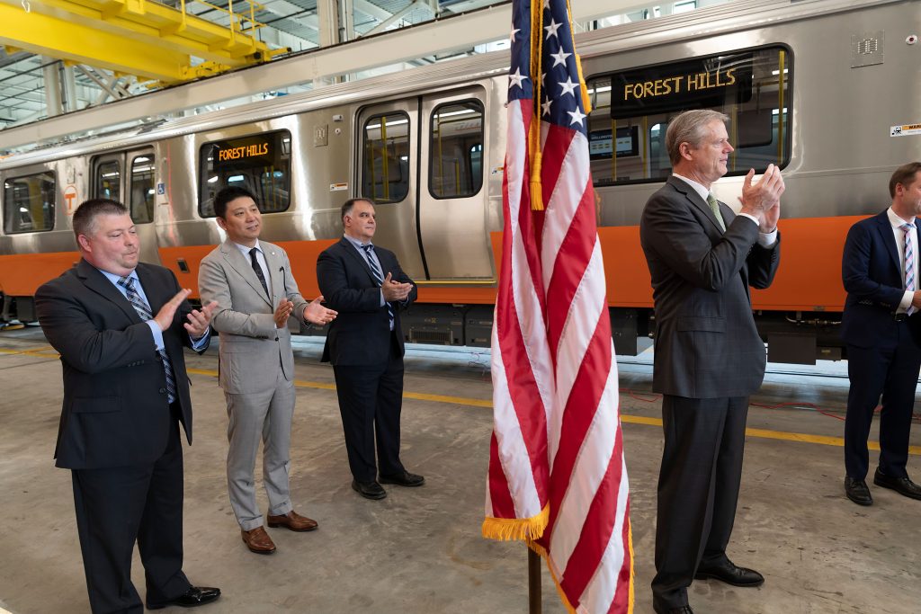 Governor Baker applauds