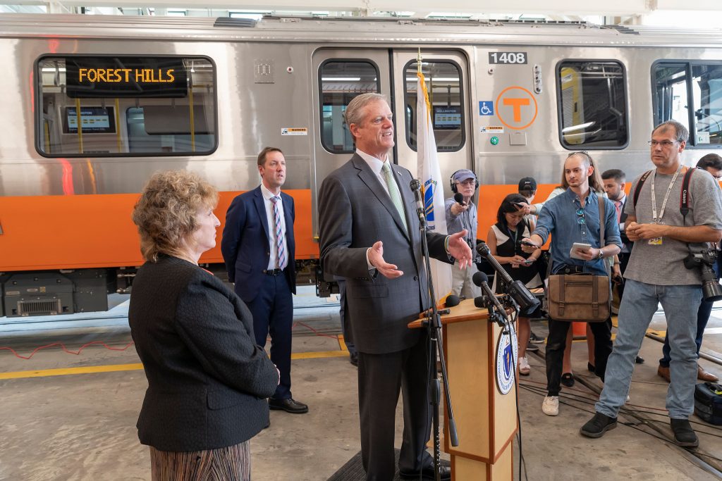 Governor Baker speaks