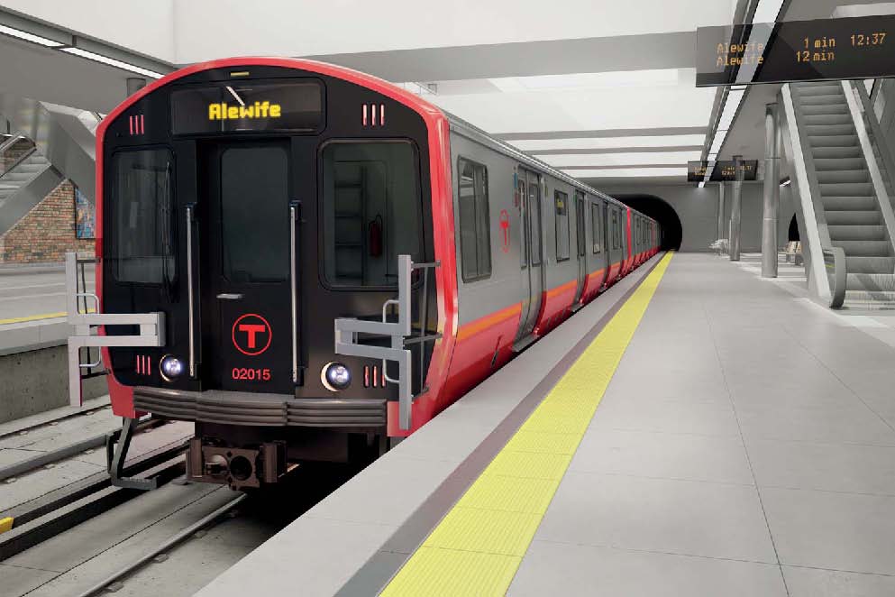 MBTA Red Line car